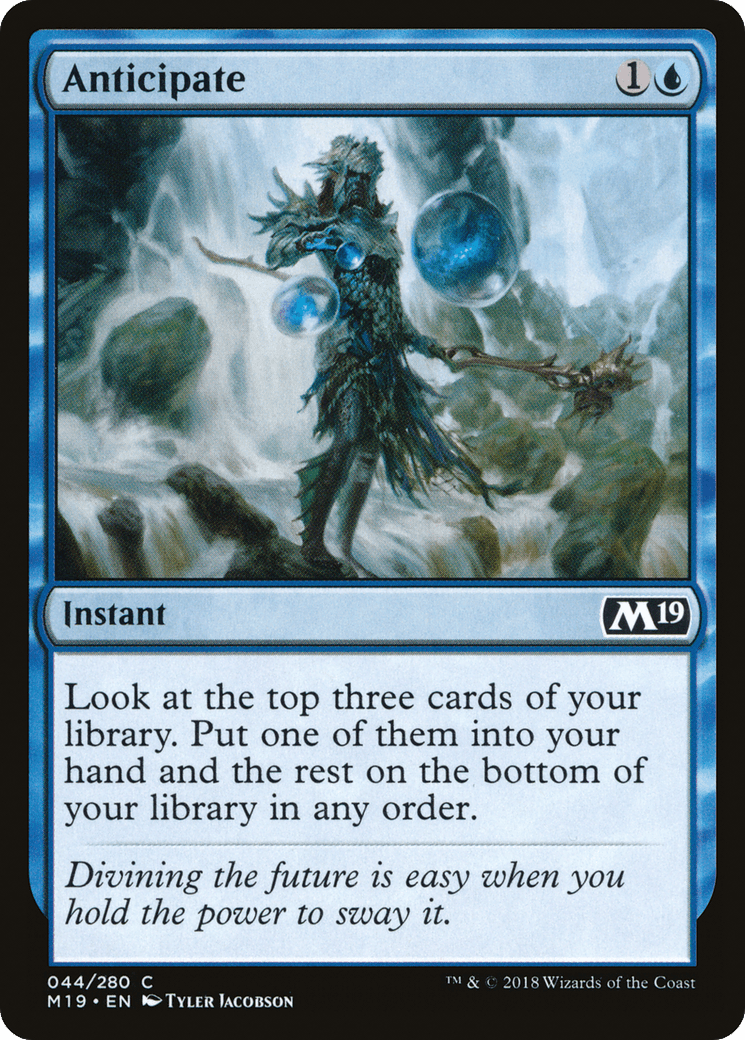 Anticipate [Core Set 2019] Foil