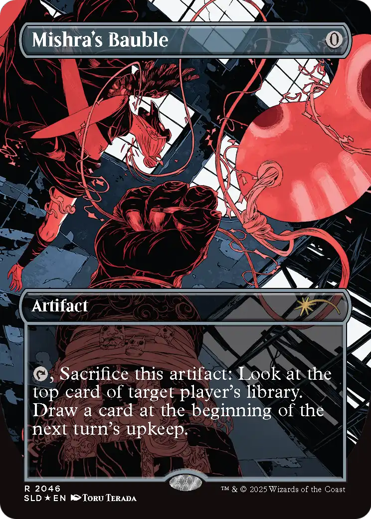 Mishra's Bauble (2046) (Raised Foil) (2046) [Secret Lair Drop Series]