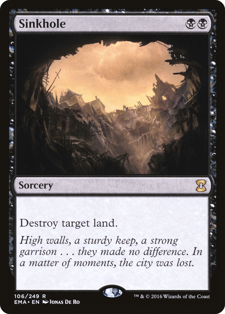 Sinkhole [Eternal Masters] Foil