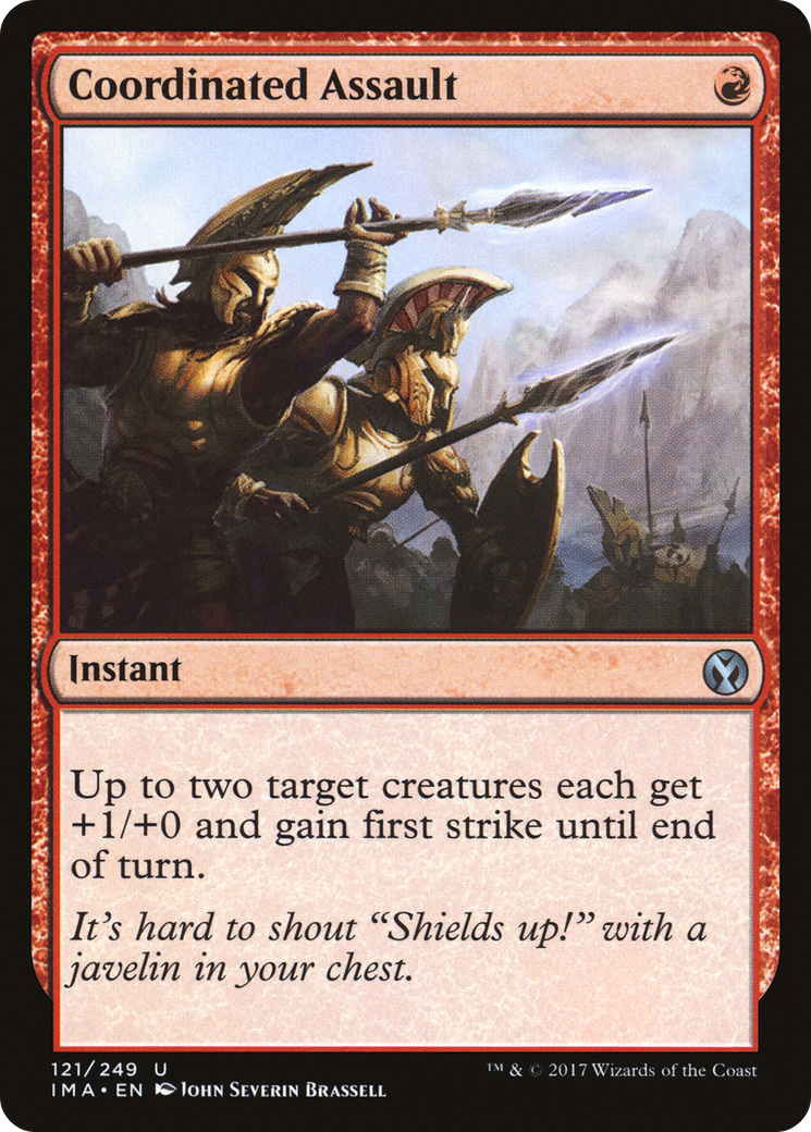 Coordinated Assault [Iconic Masters] Foil