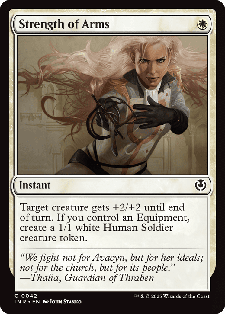 Strength of Arms (-042) [Innistrad Remastered]