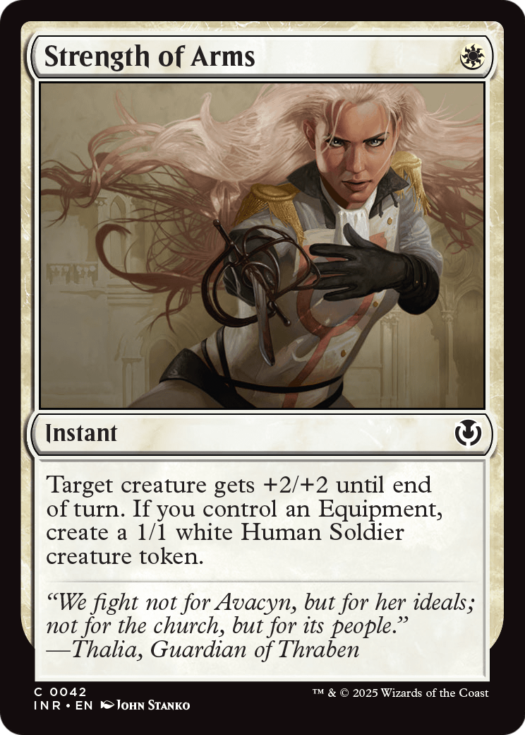 Strength of Arms (-042) [Innistrad Remastered]