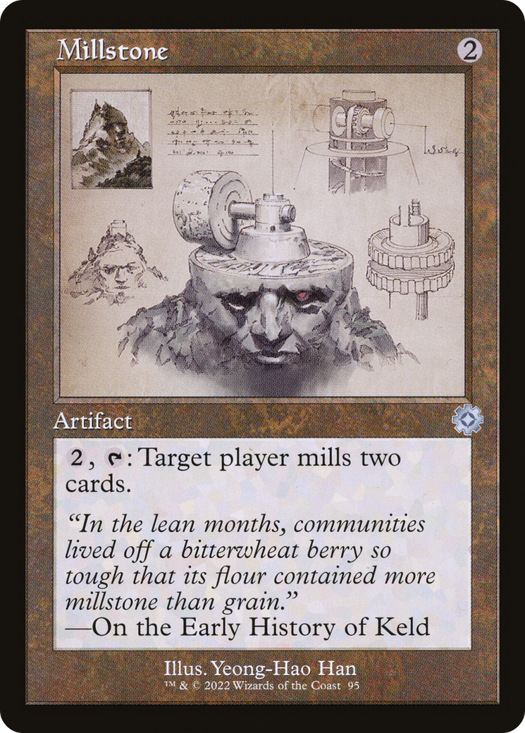 Millstone (Retro Schematic) [The Brothers' War Retro Artifacts] Foil