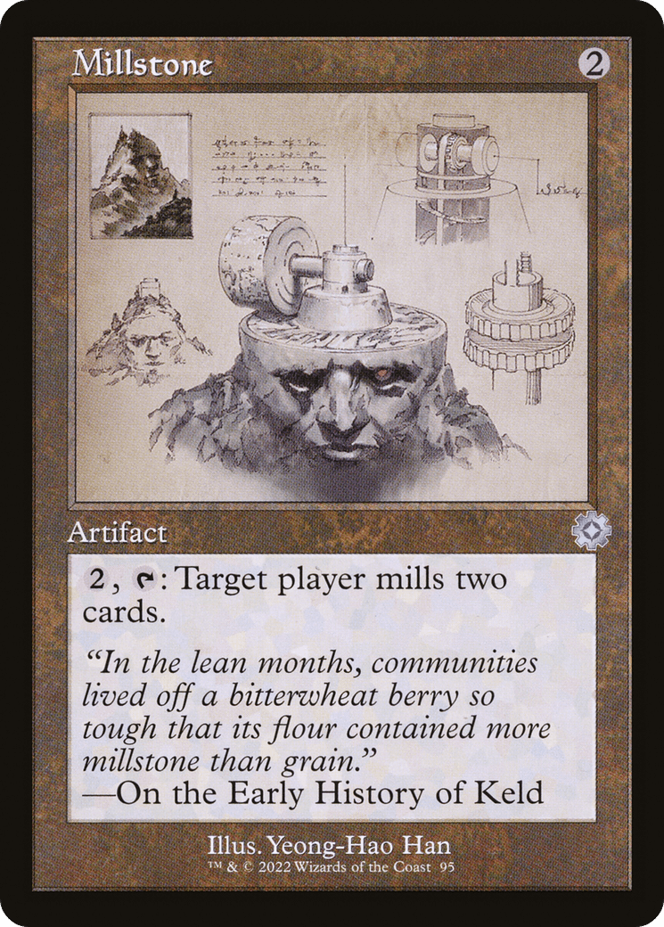Millstone (Retro Schematic) [The Brothers' War Retro Artifacts] Foil