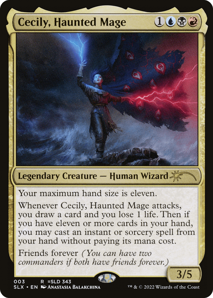 Cecily, Haunted Mage [Secret Lair: Universes Within]