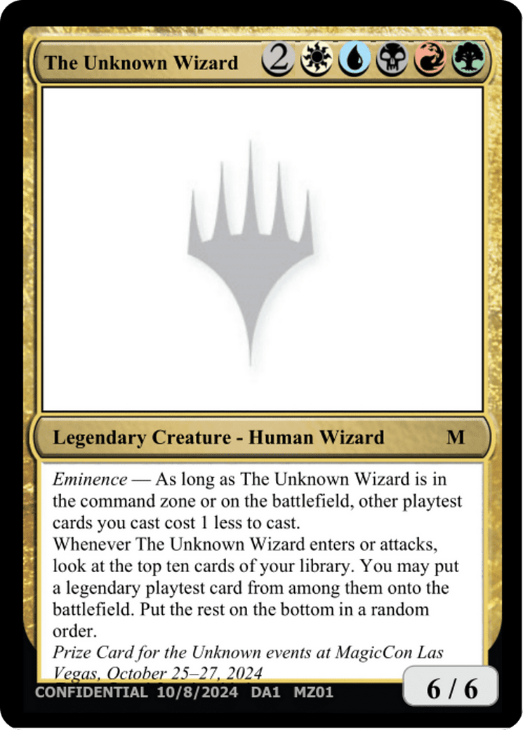 The Unknown Wizard (DA1-MZ01) - Unknown Event