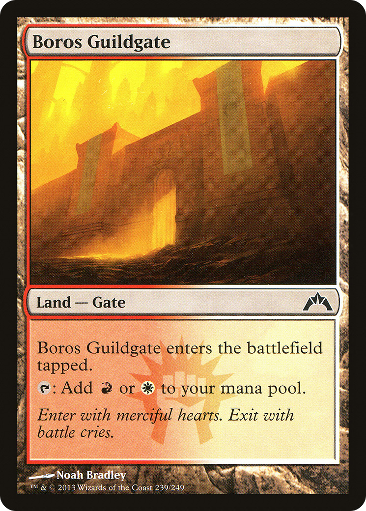 Boros Guildgate [Gatecrash] Foil