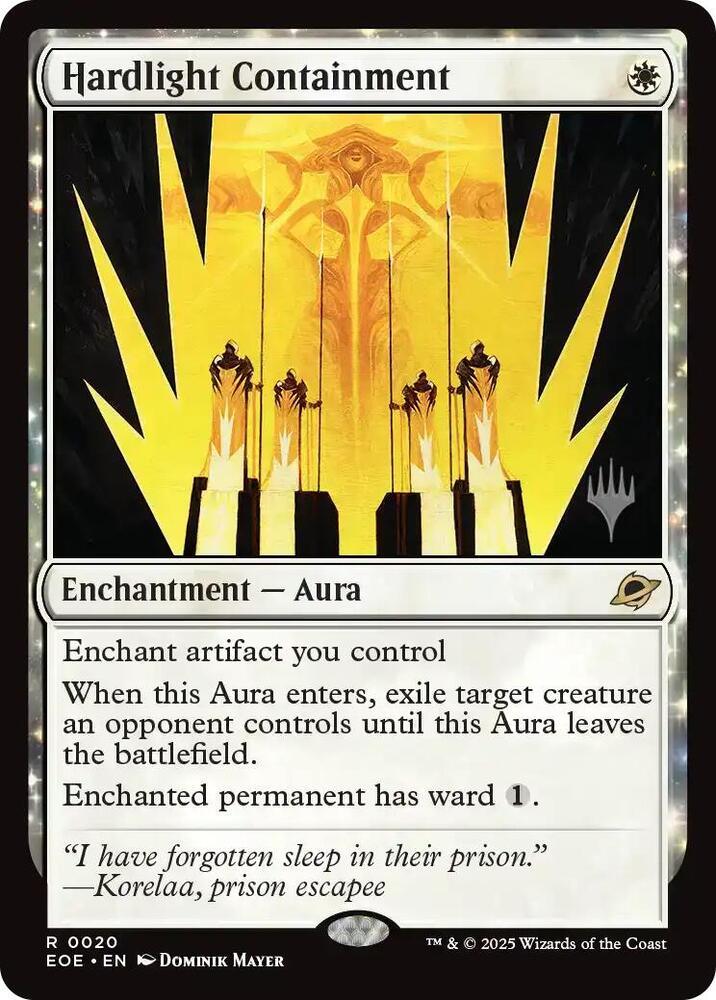 Hardlight Containment 20 (Promo Pack: Edge of Eternities)  - Foil