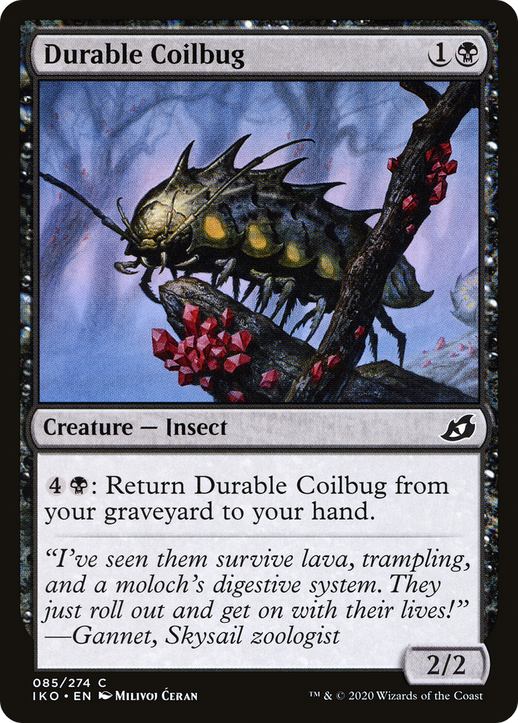 Durable Coilbug [Ikoria: Lair of Behemoths] Foil