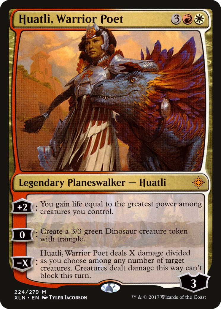 Huatli, Warrior Poet [Ixalan] Foil