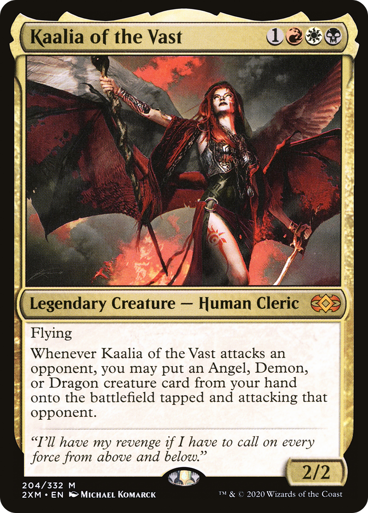 Kaalia of the Vast [Double Masters] Foil