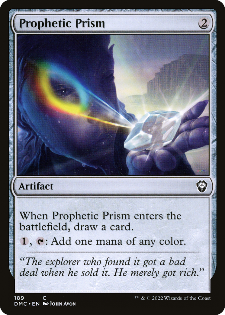 Prophetic Prism [Dominaria United Commander]