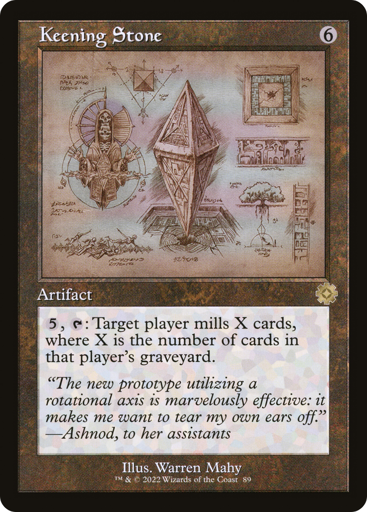 Keening Stone (Retro Schematic) [The Brothers' War Retro Artifacts] Foil