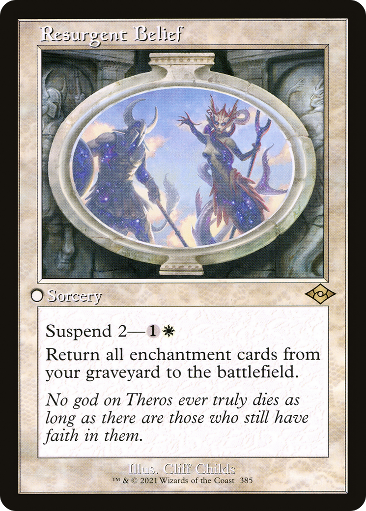 Resurgent Belief (Retro) [Modern Horizons 2] Foil