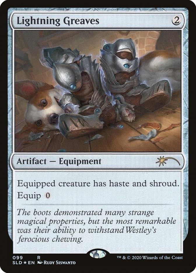 Lightning Greaves [Secret Lair Drop Series] Foil