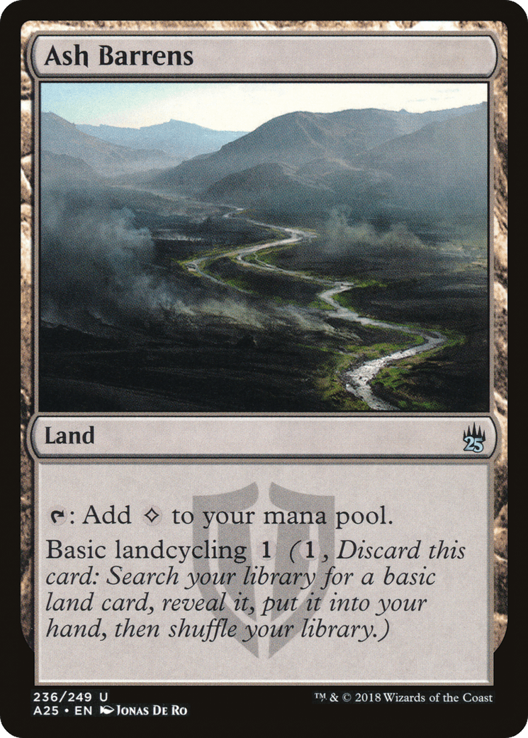 Ash Barrens [Masters 25] Foil