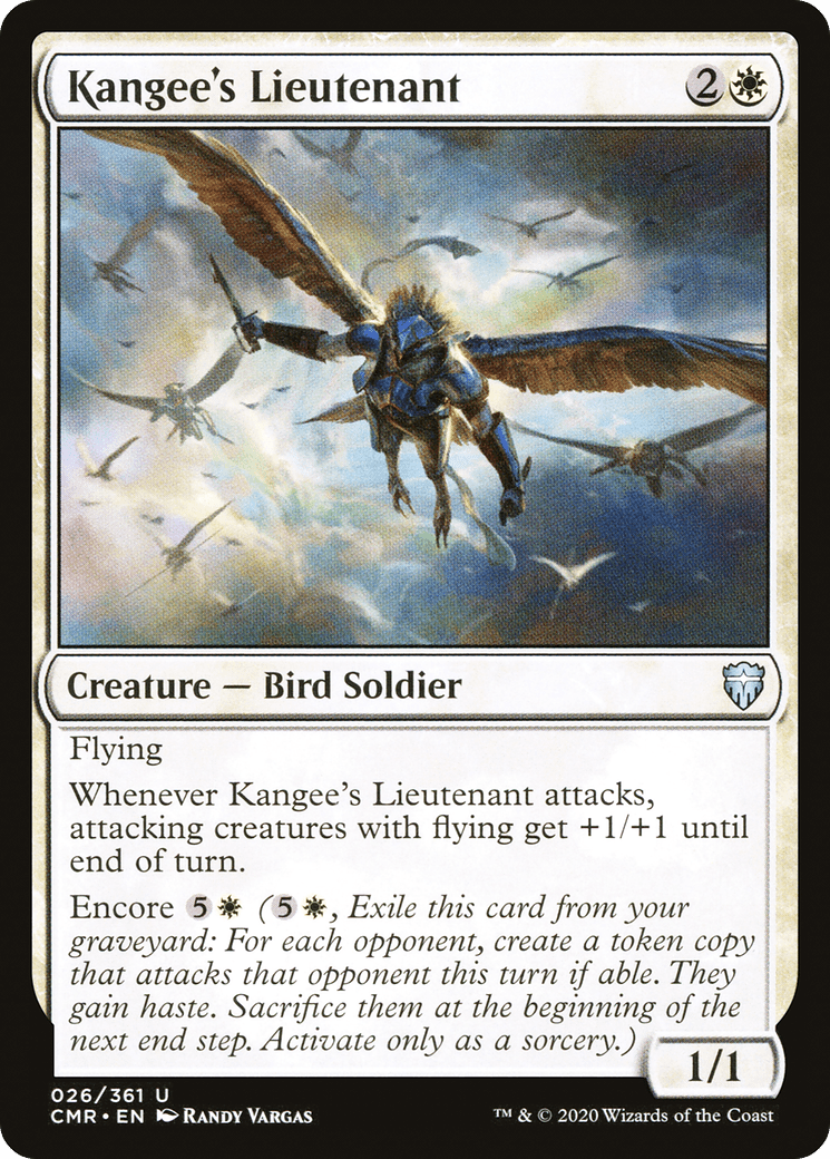 Kangee's Lieutenant [Commander Legends] Foil