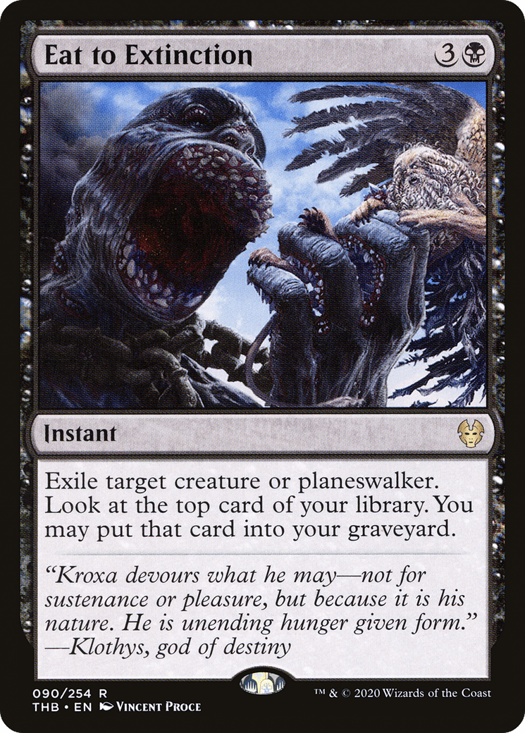 Eat to Extinction [Theros Beyond Death] Foil