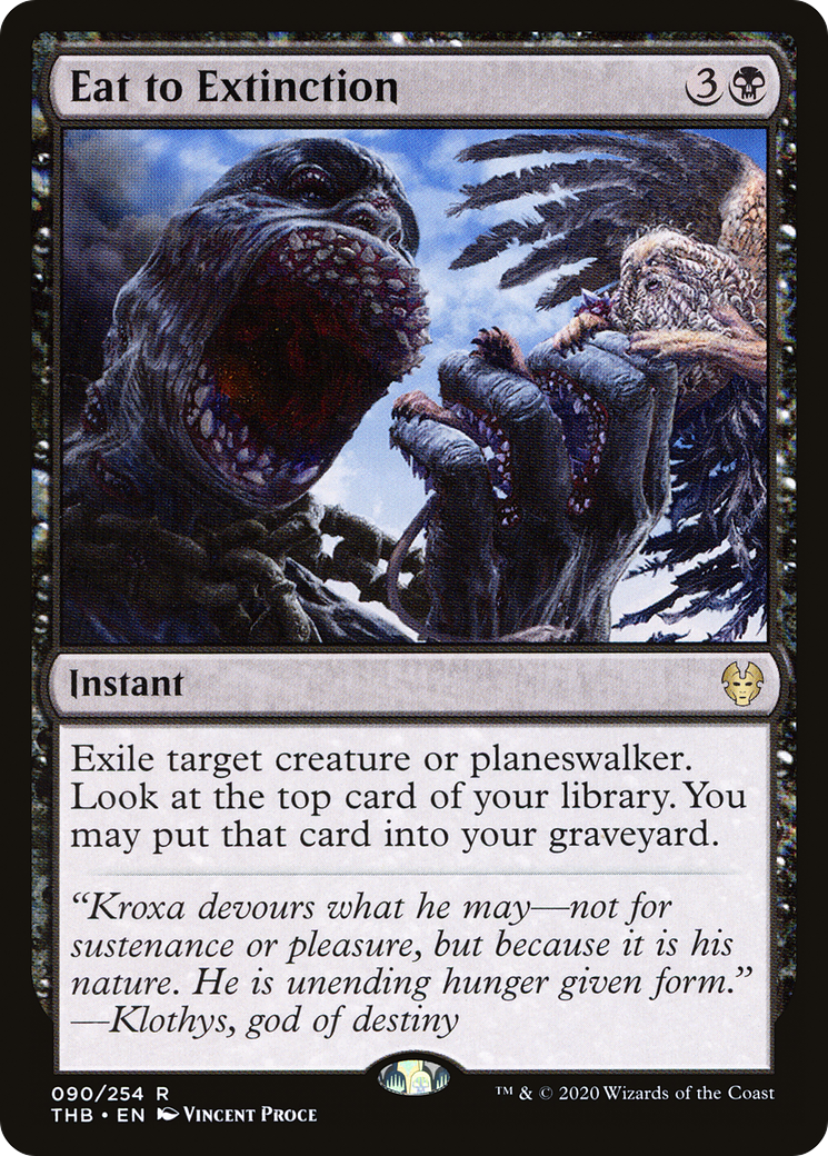 Eat to Extinction [Theros Beyond Death] Foil