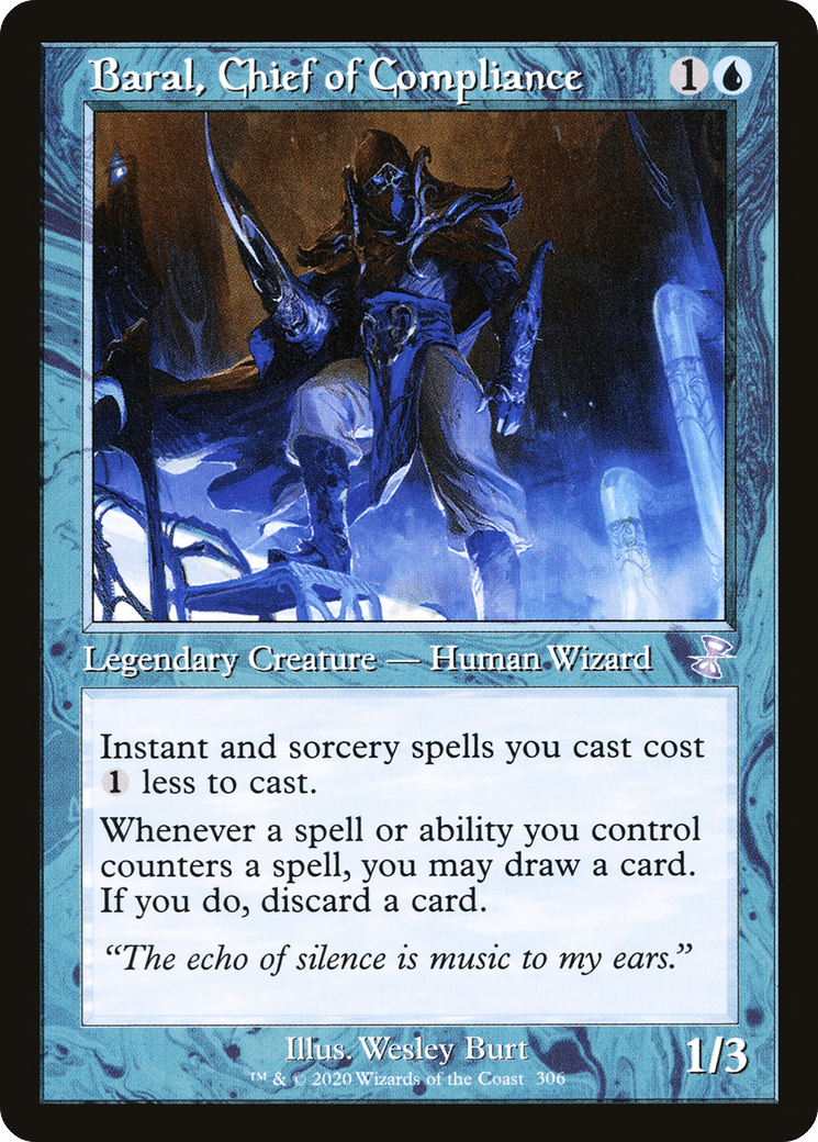 Baral, Chief of Compliance (Timeshifted) [Time Spiral Remastered] Foil