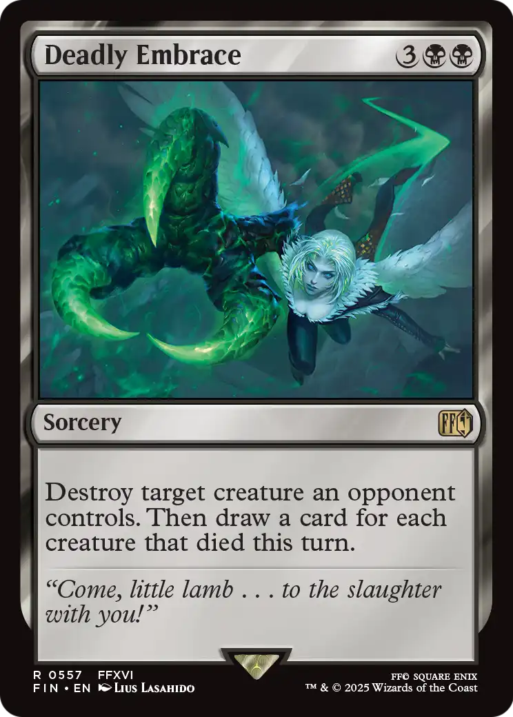 Deadly Embrace (557) [FINAL FANTASY]  Foil