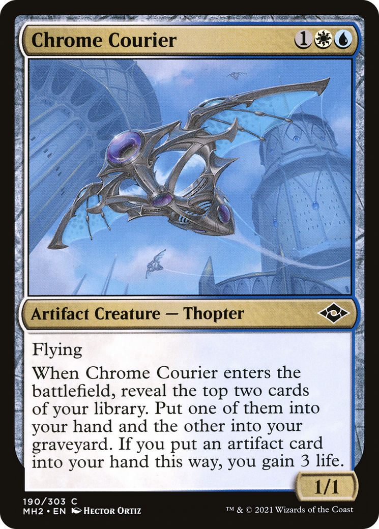 Chrome Courier [Modern Horizons 2] Foil