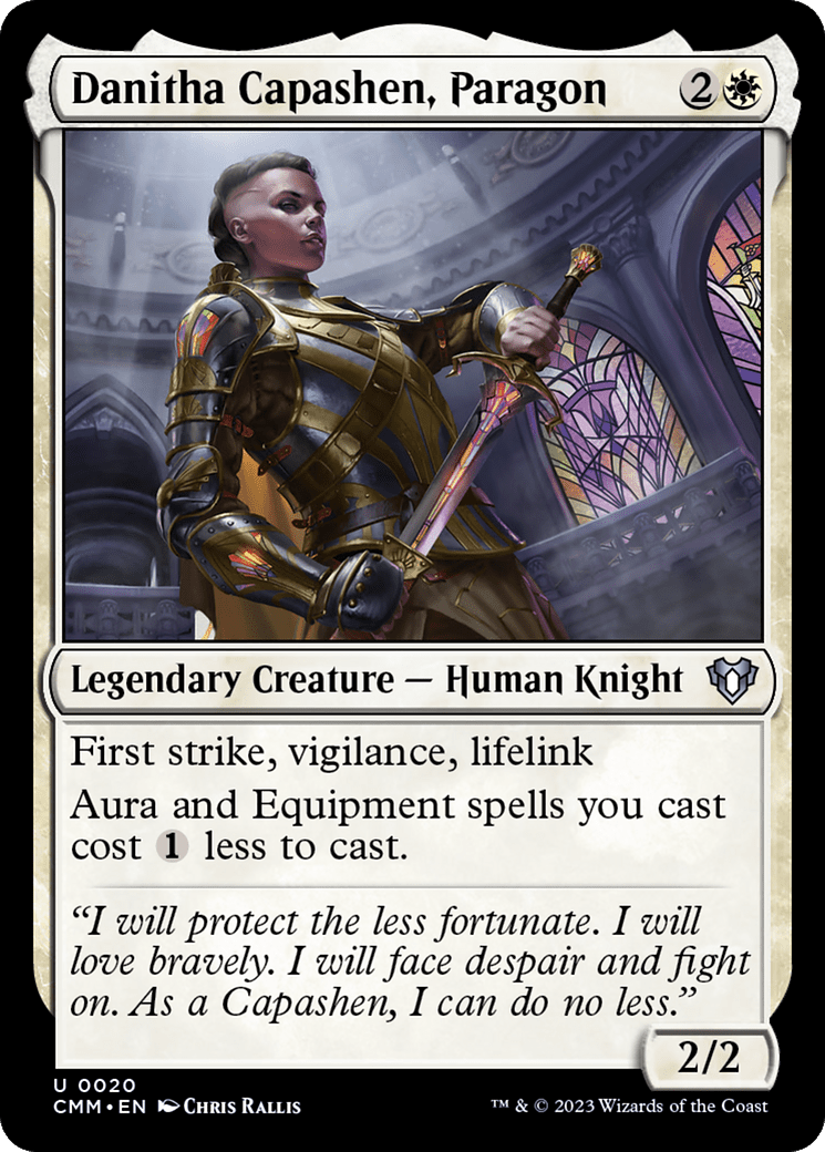 Danitha Capashen, Paragon [Commander Masters] Foil