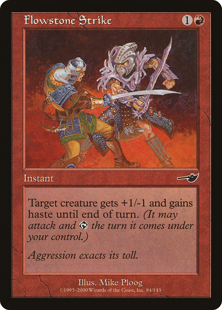 Flowstone Strike [Nemesis] Foil