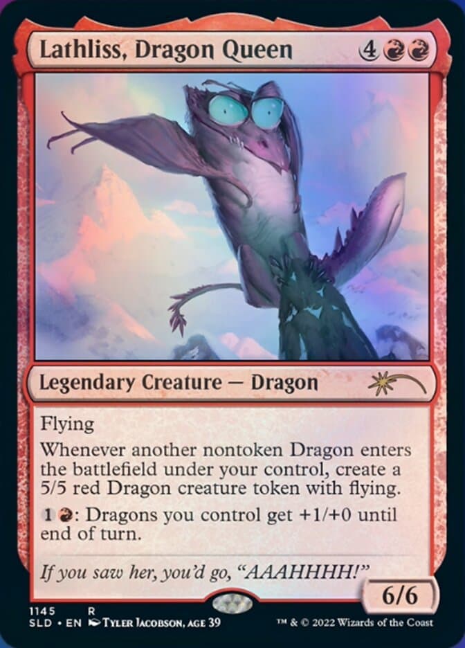 Lathliss, Dragon Queen (1145) [Secret Lair Drop Series] Foil