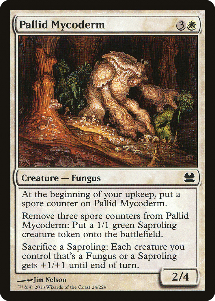 Pallid Mycoderm [Modern Masters] Foil