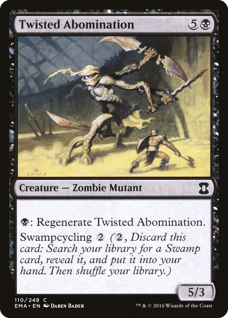 Twisted Abomination [Eternal Masters] Foil