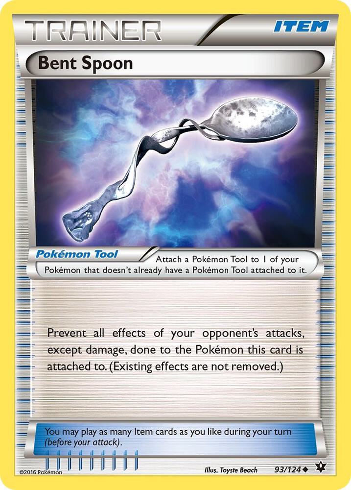 Bent Spoon 93/124 (XY - Fates Collide) 