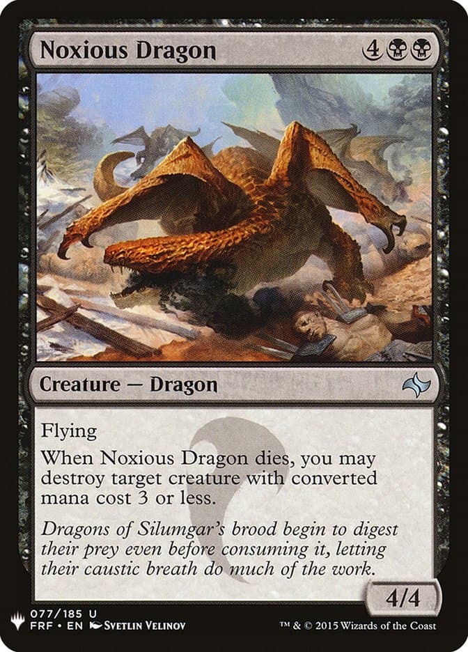 Noxious Dragon |  (FRF-77) [The List]