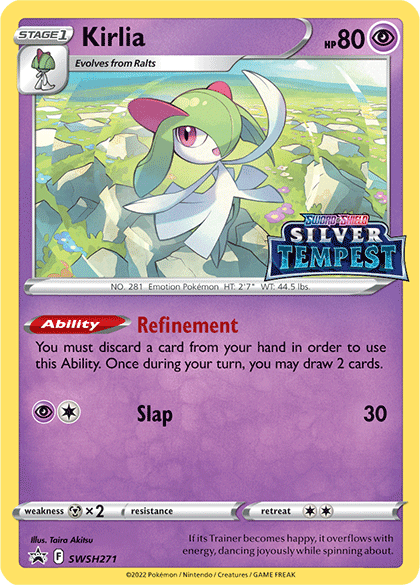 Kirlia (Prerelease) SWSH271/307 - SWSH Sword & Shield Promo Cards Holofoil
