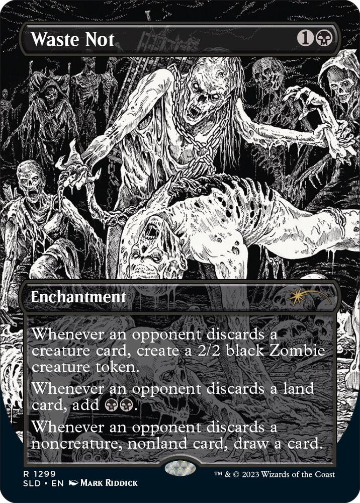 Waste Not 1299 (Secret Lair Drop Series)  - Borderless