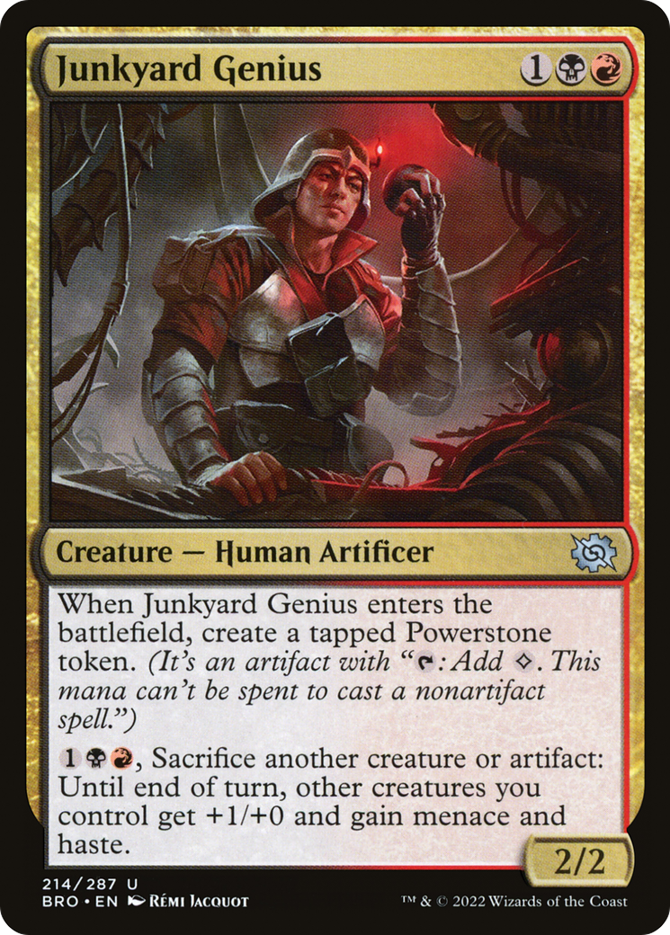 Junkyard Genius [The Brothers' War] Foil