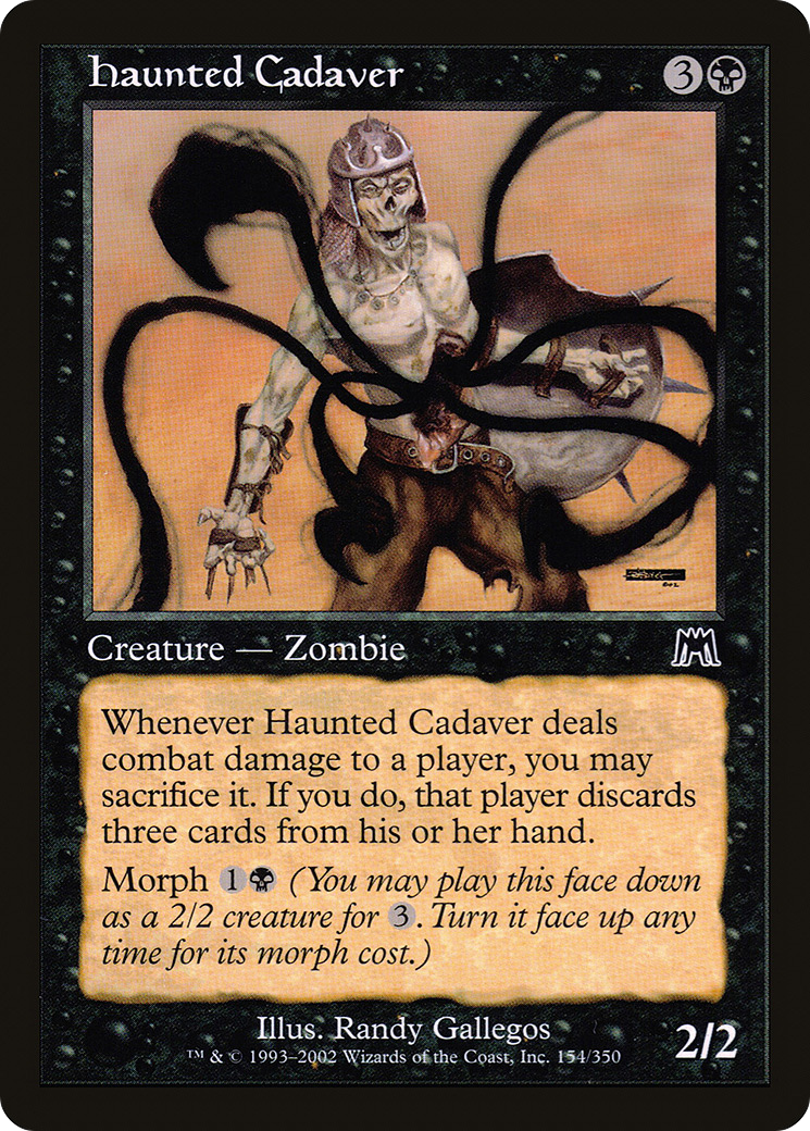 Haunted Cadaver [Onslaught] Foil