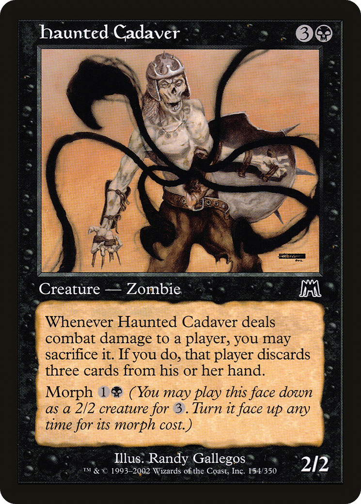 Haunted Cadaver [Onslaught] Foil