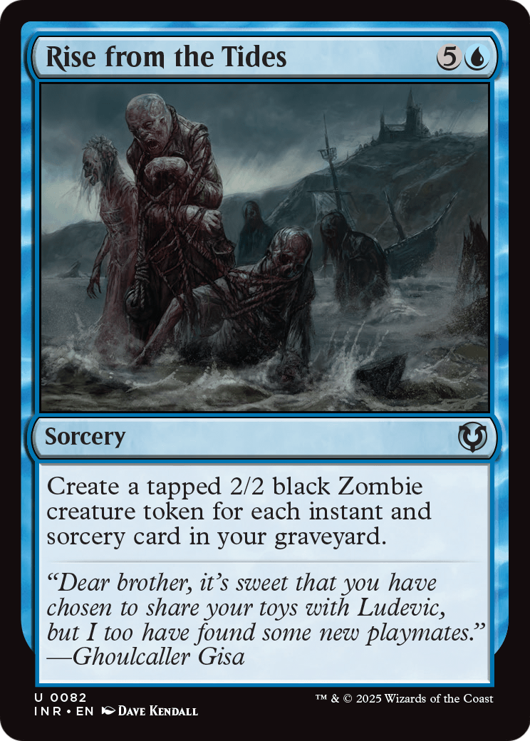 Rise from the Tides (-082) [Innistrad Remastered]  Foil