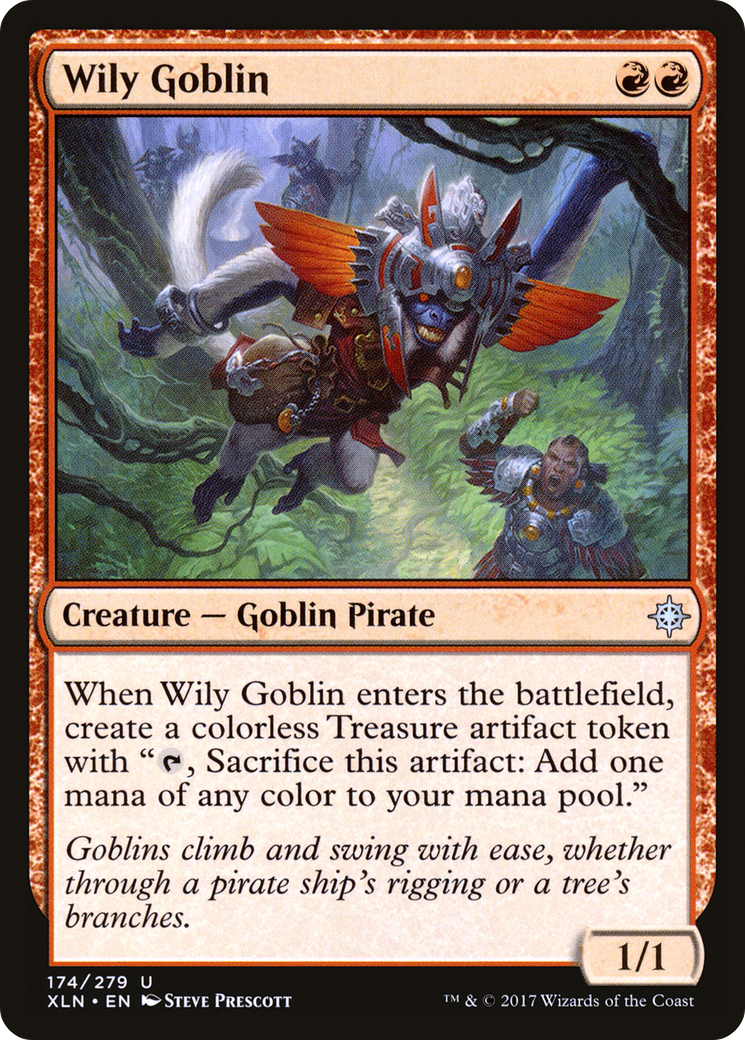 Wily Goblin [Ixalan] Foil