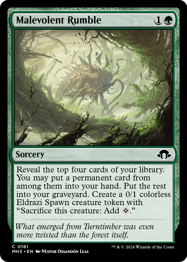 Malevolent Rumble [Modern Horizons 3] Foil