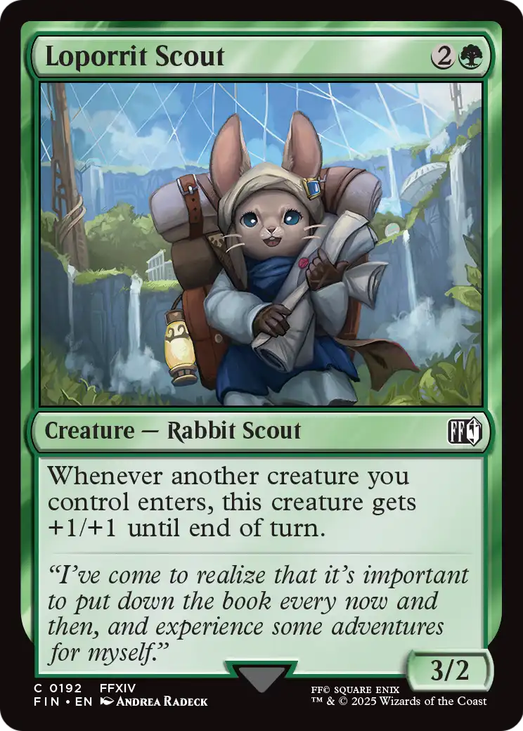 Loporrit Scout (192) [FINAL FANTASY]