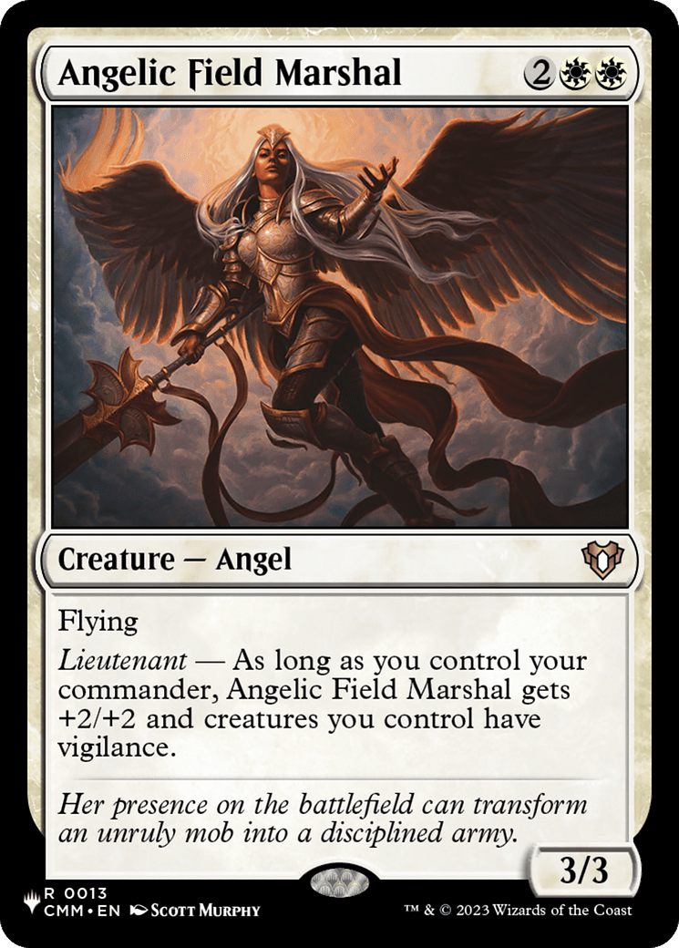 Angelic Field Marshal |  Foil (CMM-13) [The List]