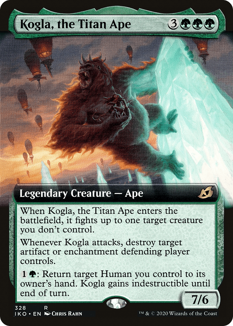 Kogla, the Titan Ape (Extended Art) [Ikoria: Lair of Behemoths] Foil