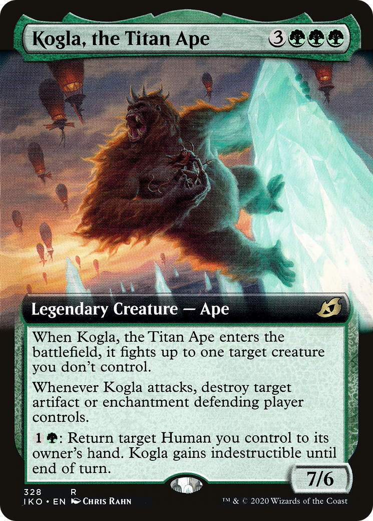 Kogla, the Titan Ape (Extended Art) [Ikoria: Lair of Behemoths] Foil