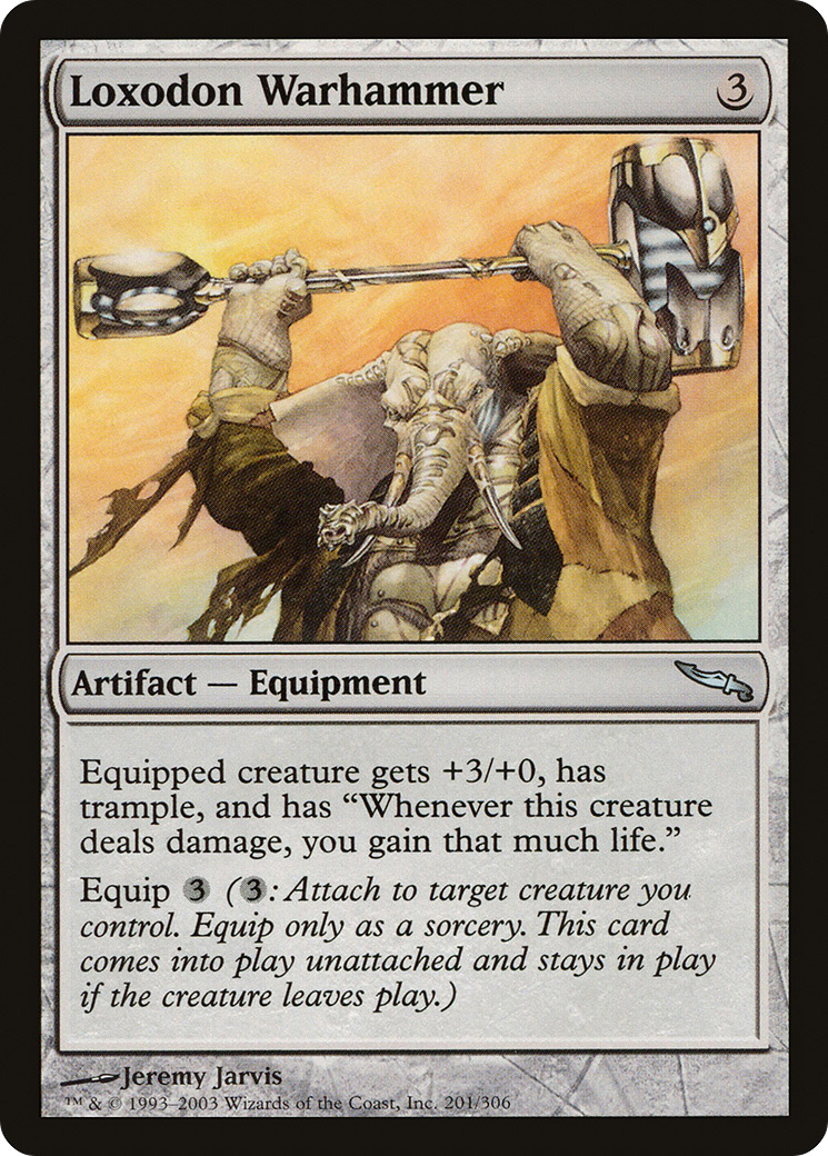 Loxodon Warhammer [Mirrodin] Foil