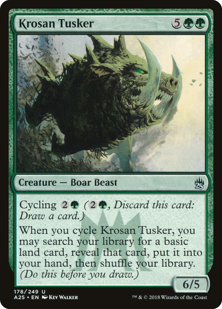 Krosan Tusker [Masters 25] Foil