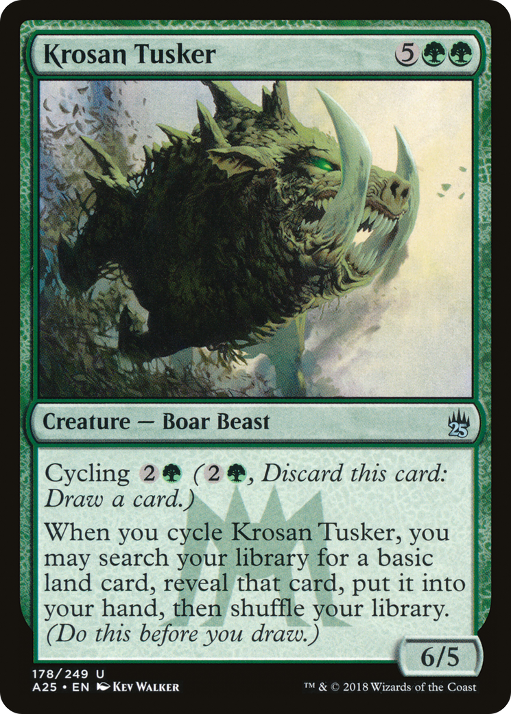 Krosan Tusker [Masters 25] Foil