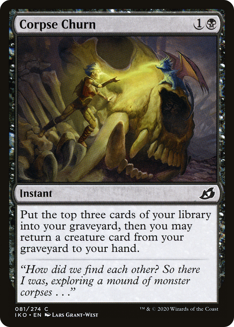 Corpse Churn [Ikoria: Lair of Behemoths] Foil