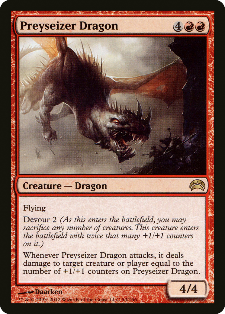 Preyseizer Dragon [Planechase 2012] Foil